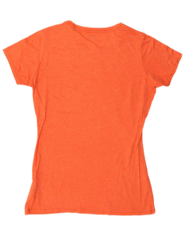 Tricou grafic Columbia pentru femei Top UK 10 Small Orange Paisley Cotton