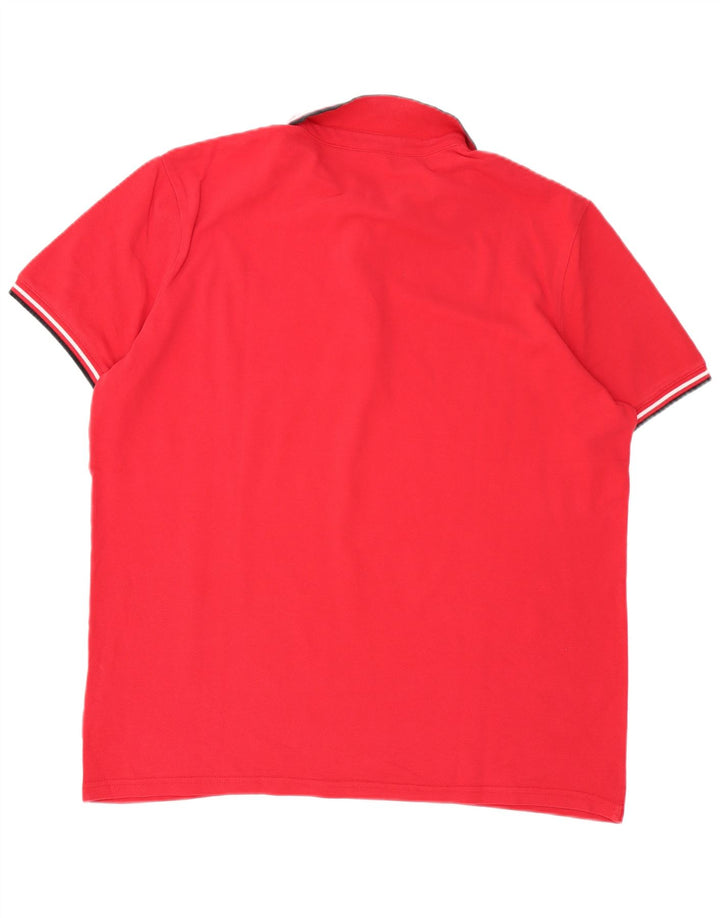 Tricou polo pentru bărbați Armani Exchange, bumbac roșu XL