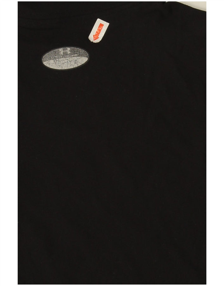 Top pentru femei Under Armour cu mânecă lungă UK 10 Small Black Nylon