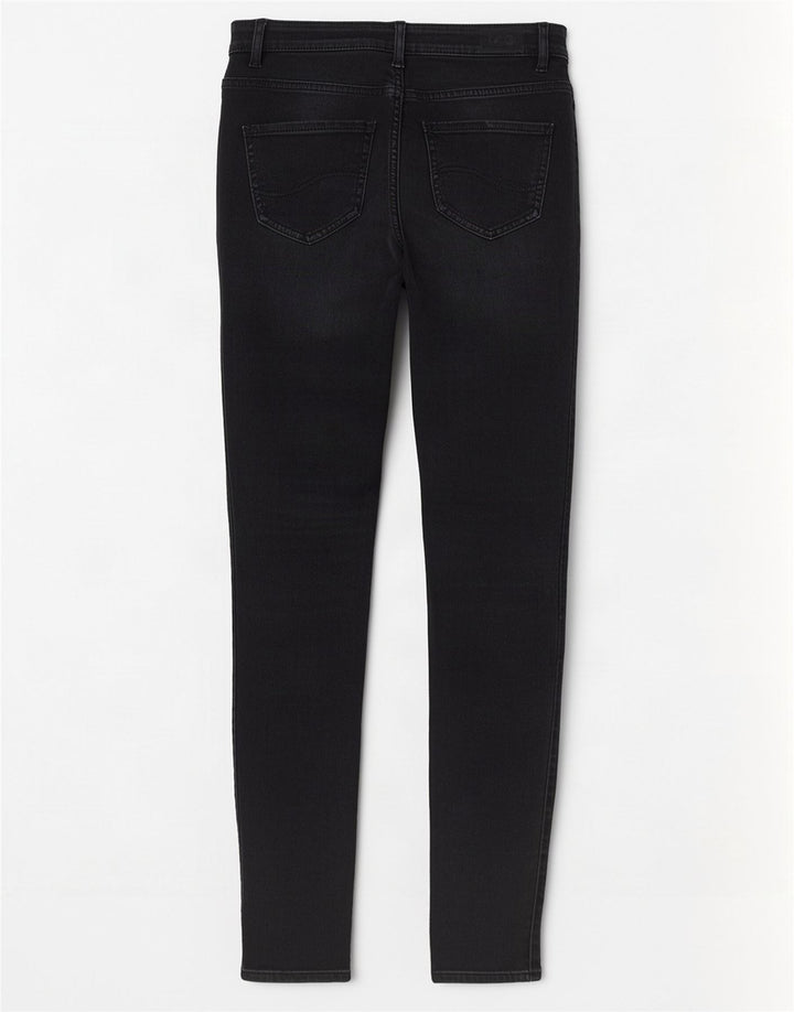 Blugi skinny pentru femei Lee W26 L30 bumbac negru