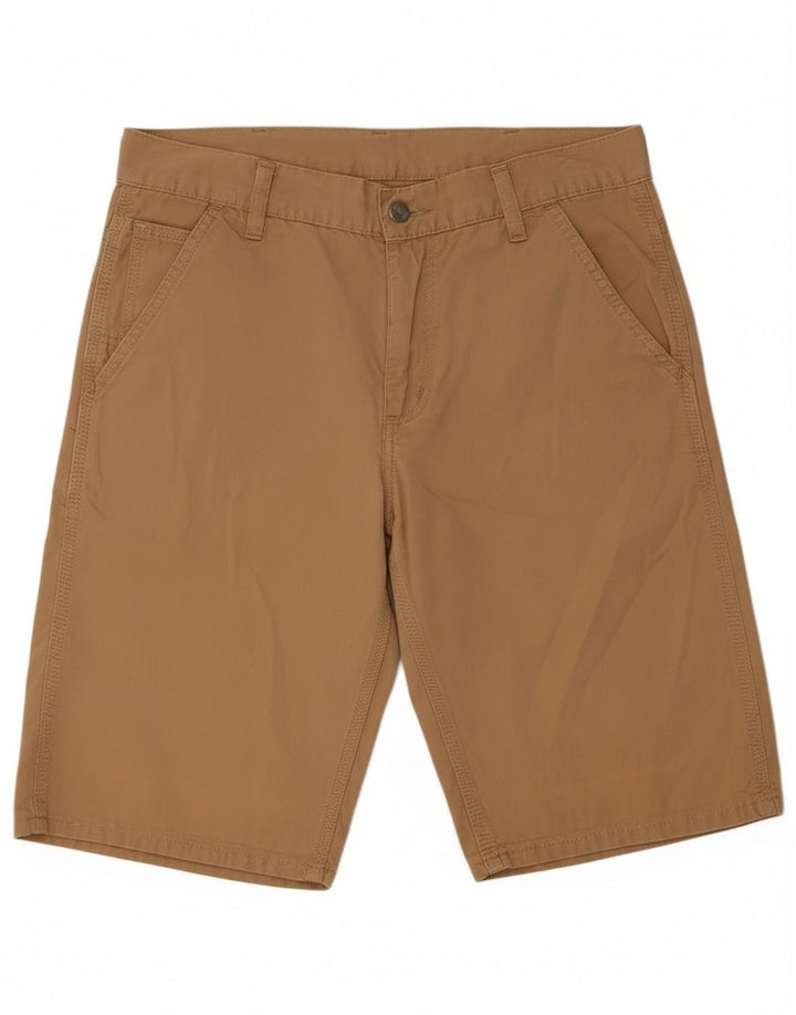 Bermude pentru bărbați Carhartt W30, bumbac mediu bej