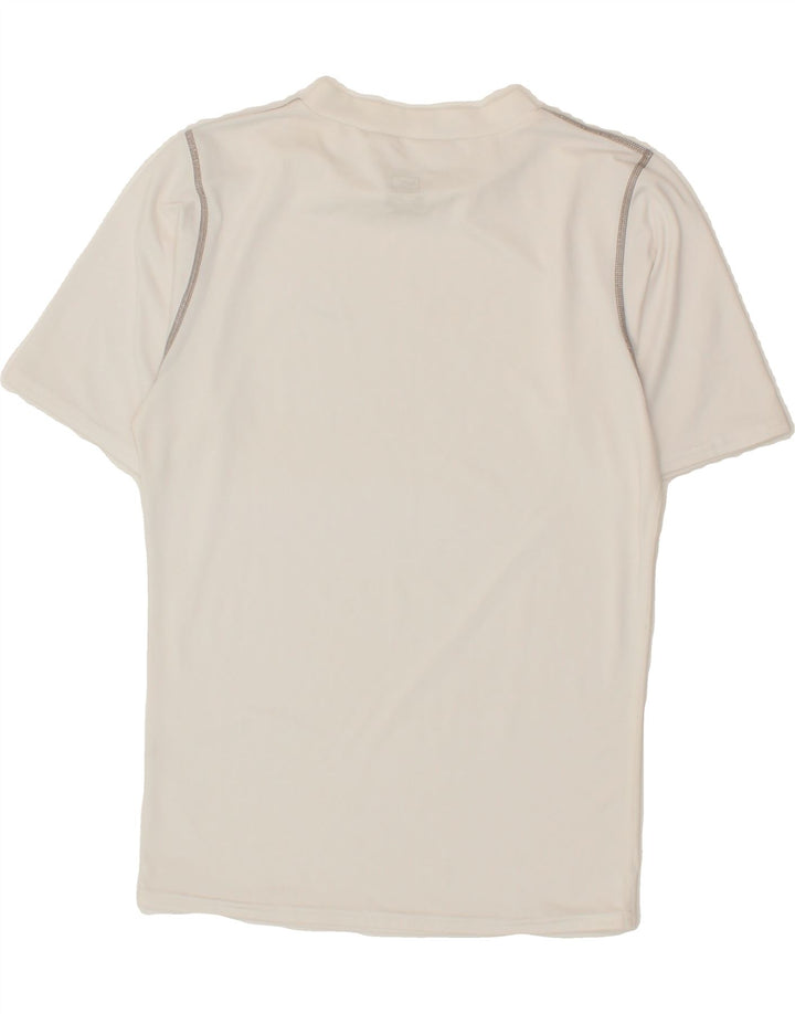 NIKE Mens T-Shirt Top UK 34/36 Small White Vintage Nike and Second-Hand Nike from Messina Hembry 