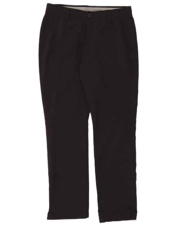 Pantaloni chino drepti pentru bărbați Under Armour W34 L32 Nylon negru