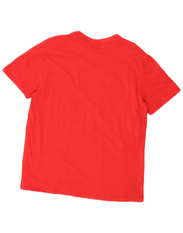 Tricou cu grafică pentru bărbați Armani Jeans Top Medium Red