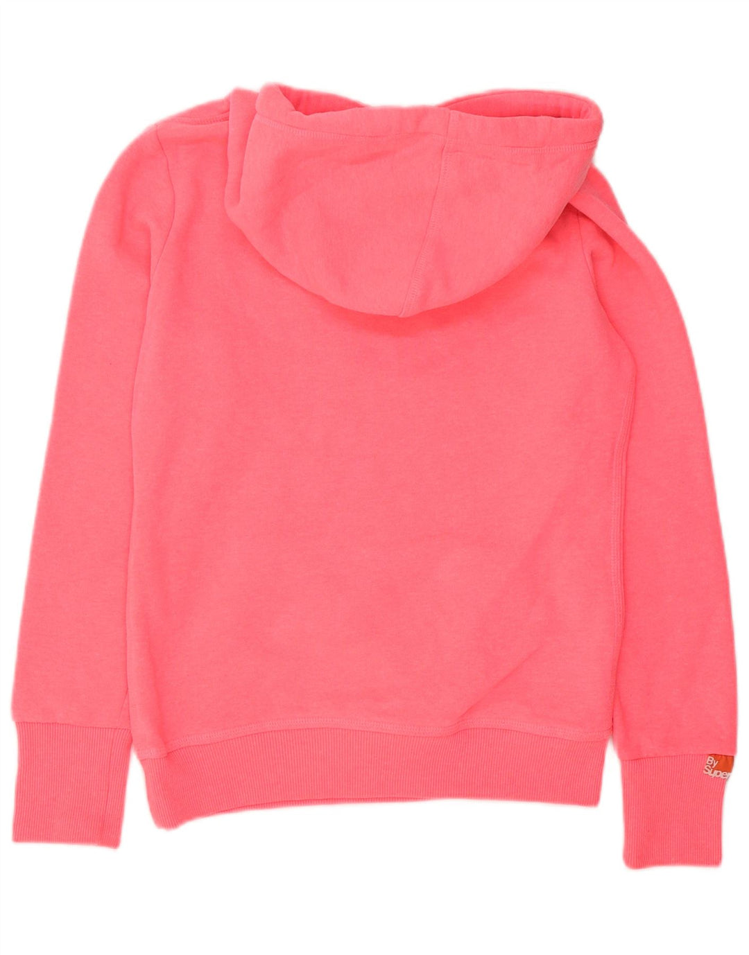 Pulover Superdry pentru damă, cu grafică, UK 10, poliester roz mic