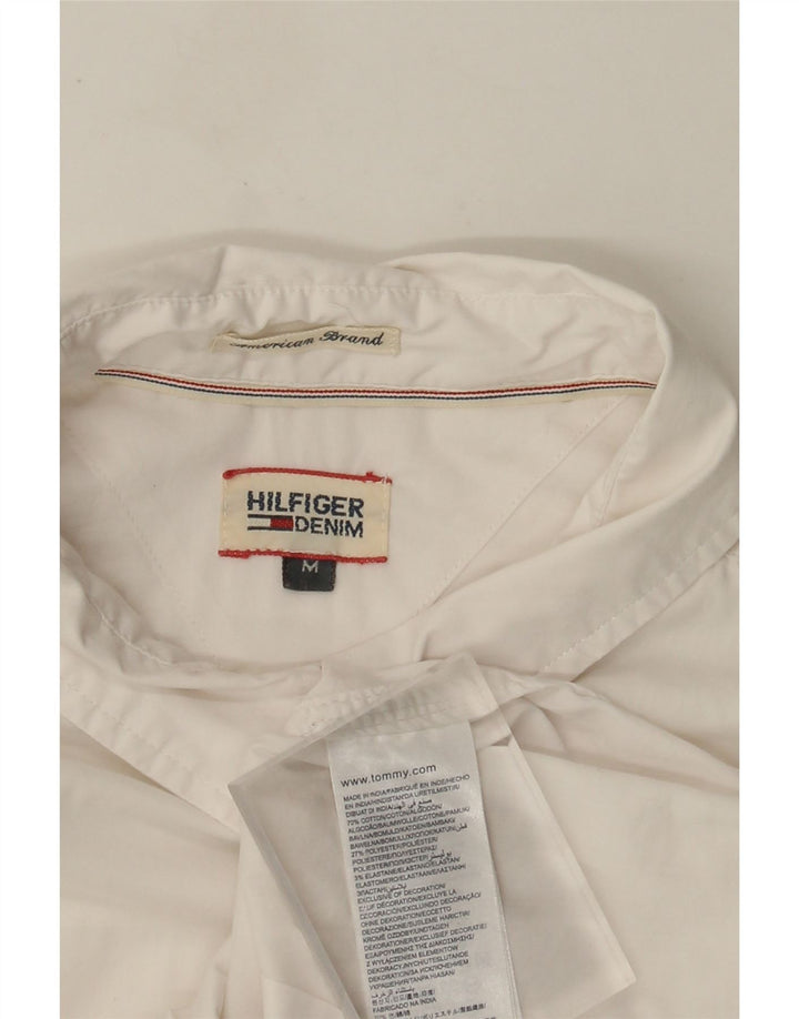 Cămașă Tommy Hilfiger pentru femei UK 12 Medium White Bumbac