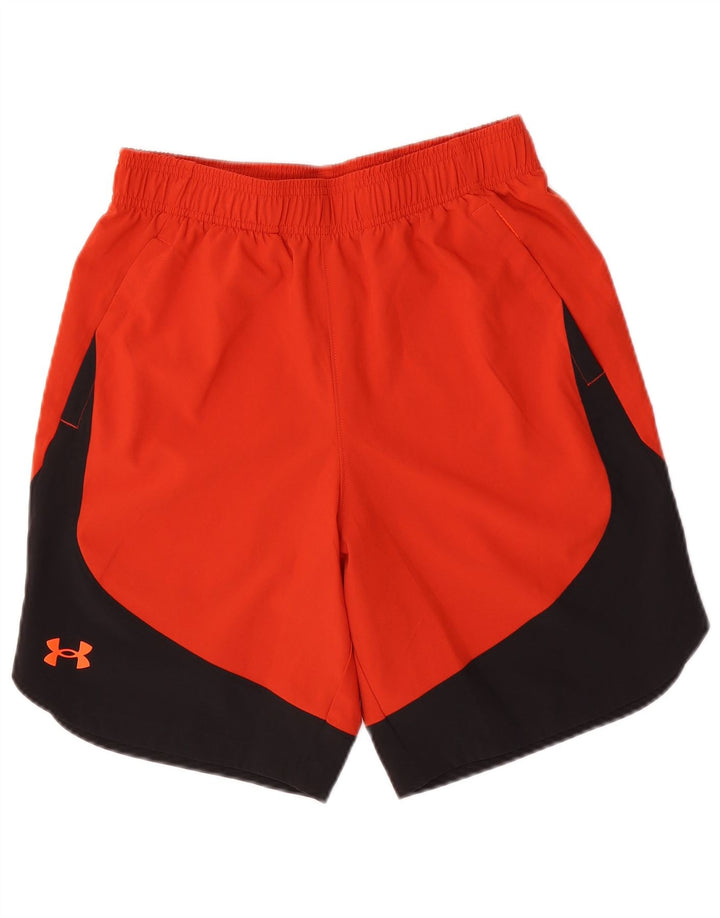 Pantaloni scurți sport pentru bărbați UNDER ARMOUR, portocalii mici