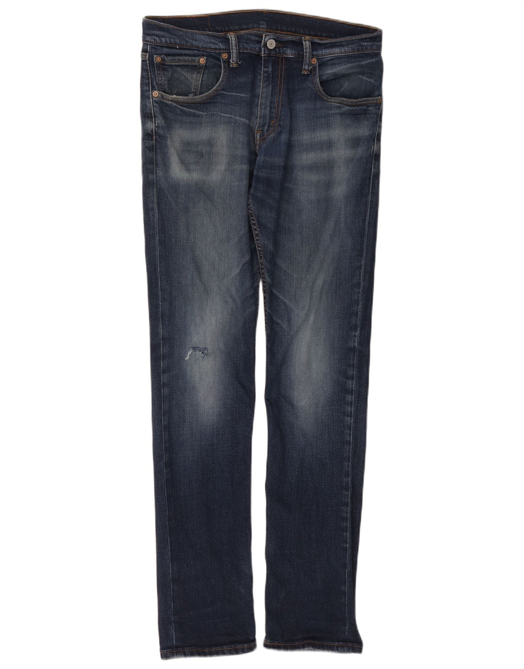 Blugi pentru bărbați Levi's Distressed Skinny W32 L34 Blue