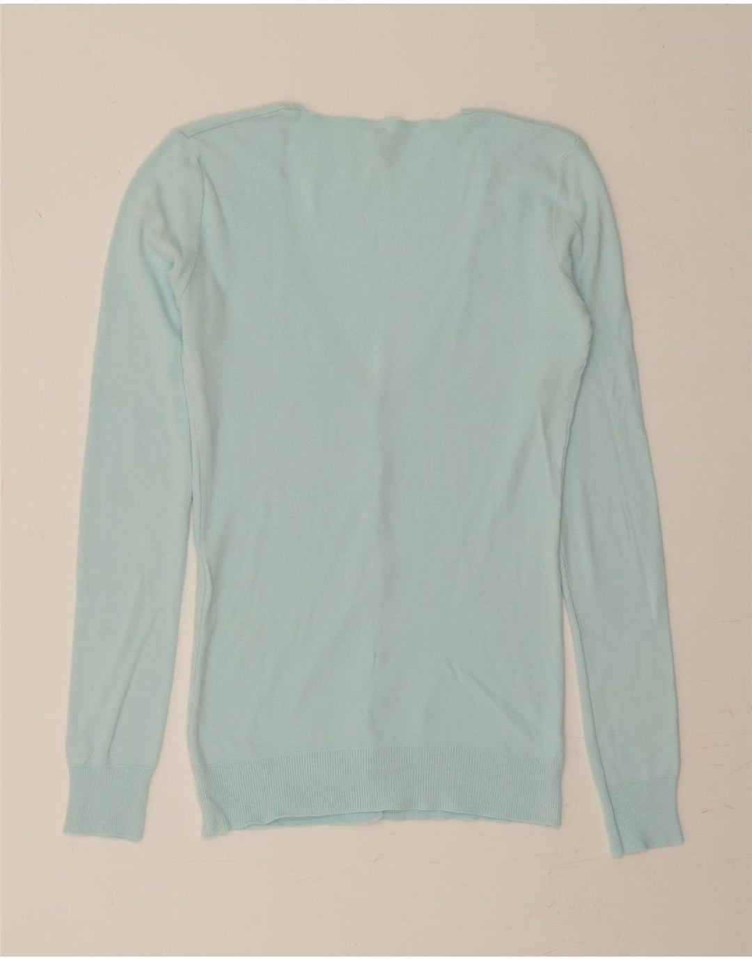 BENETTON Womens Cardigan Sweater UK 12 Medium Blue Vintage Benetton and Second-Hand Benetton from Messina Hembry 