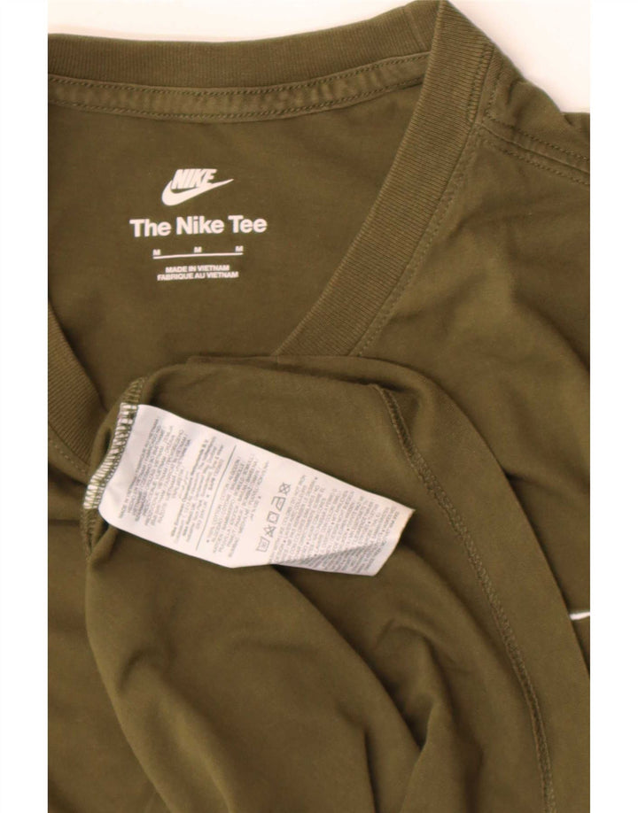Tricou pentru bărbați Nike Top Mediu Kaki Bumbac
