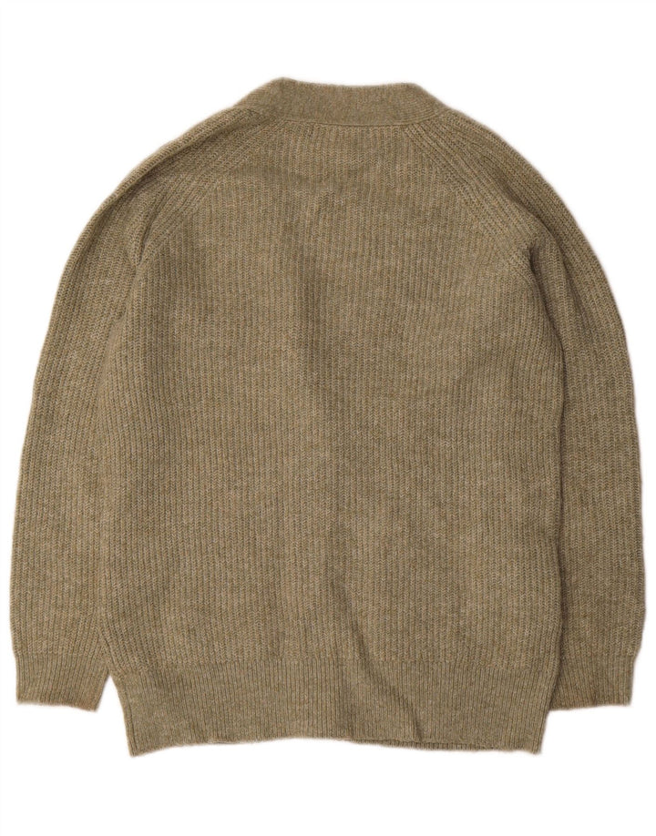 MARKS & SPENCER Pulover cardigan supradimensionat pentru femei UK 10 Small Green
