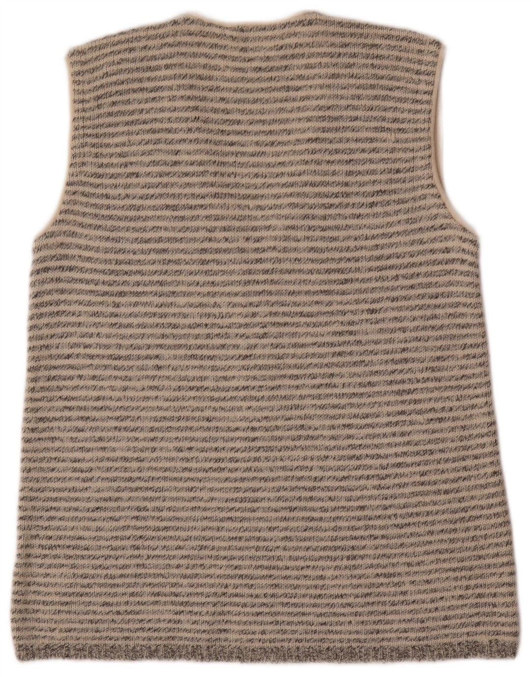 Cardigan Vintage fără mâneci pentru bărbați, cu carouri mici, gri