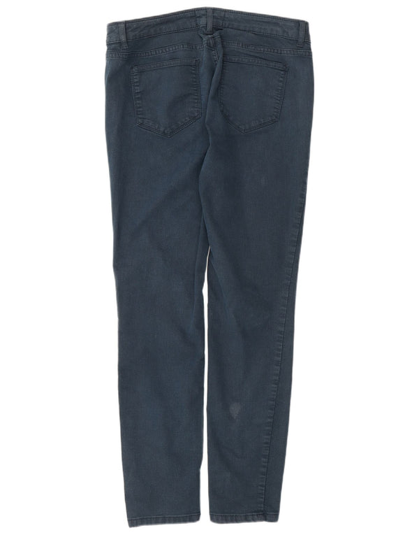 Fat Face Pantaloni skinny casual pentru femei UK 14 Medium W30 L28 Bleumarin
