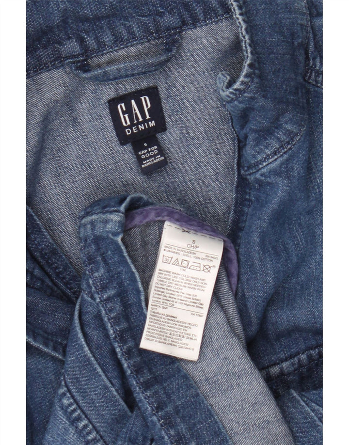 Cămașă de blugi pentru femei Gap UK 10 Small Blue Bumbac