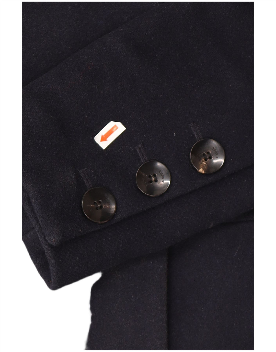 Palton cu glugă pentru femei Esprit UK 16, mare, poliester bleumarin