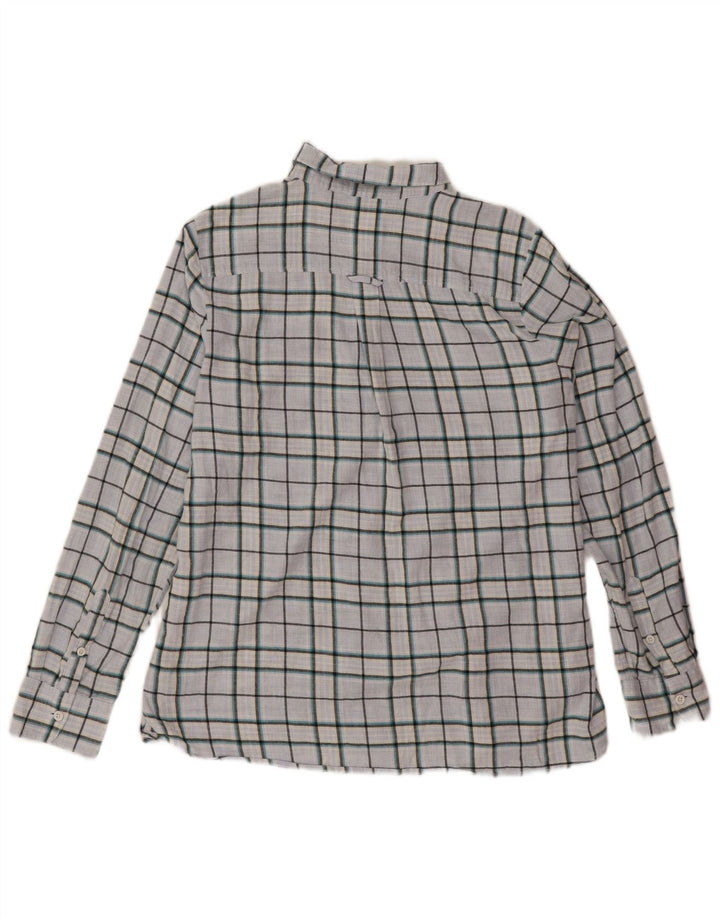 Cămașă supradimensionată pentru femei Fat Face UK 14 Large Blue Check