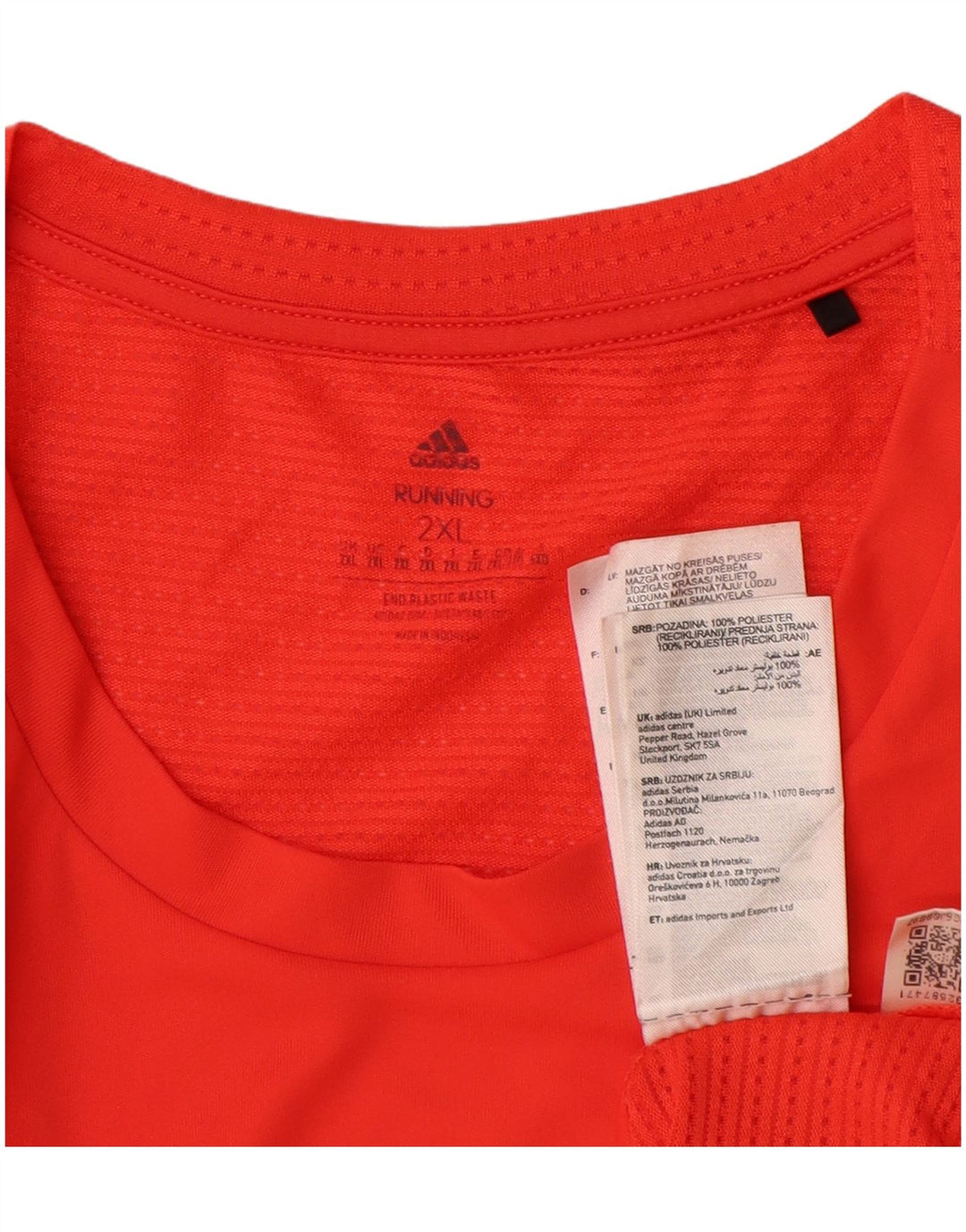 Tricou pentru bărbați ADIDAS Top 2XL Portocaliu Poliester