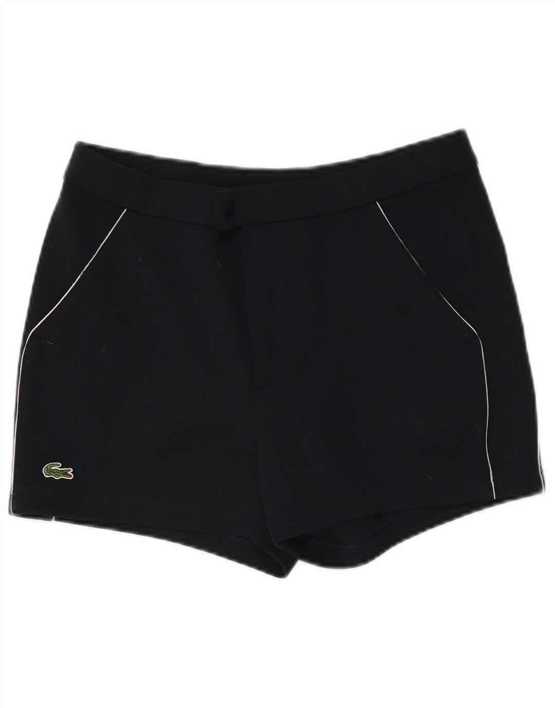 Pantaloni scurti chino pentru femei Lacoste Mărimea 4 XS W30 Poliester bleumarin