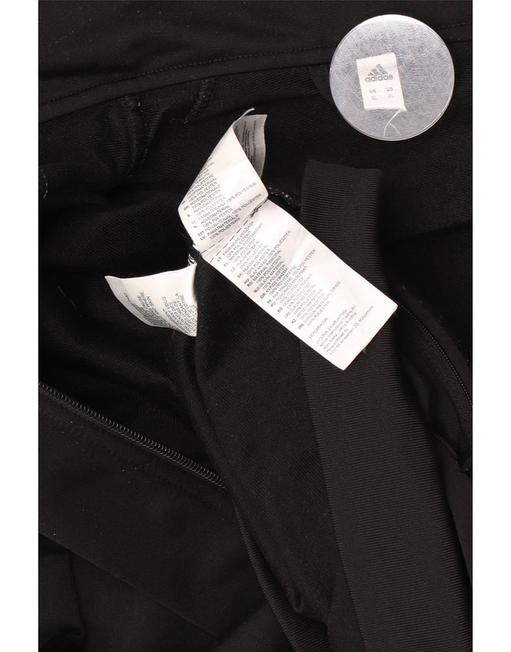 Jachetă de trening pentru bărbați Adidas XL, poliester negru