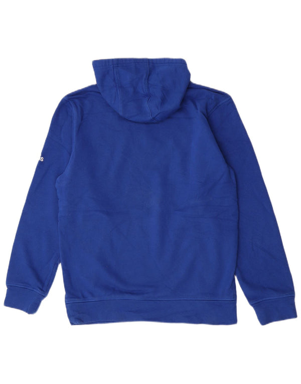 Jumper Adidas Wolverines Graphic Hoodie pentru bărbați, albastru mic