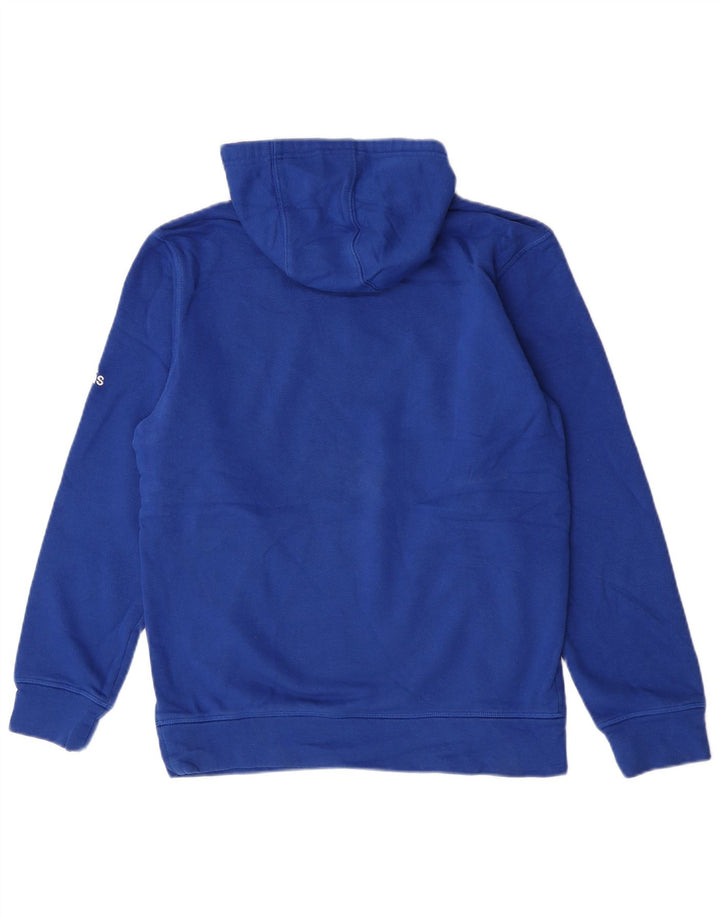 Jumper Adidas Wolverines Graphic Hoodie pentru bărbați, albastru mic