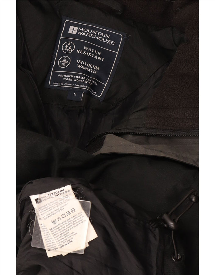 Jachetă căptușită cu glugă pentru bărbați Mountain Warehouse UK 38 Poliester mediu negru