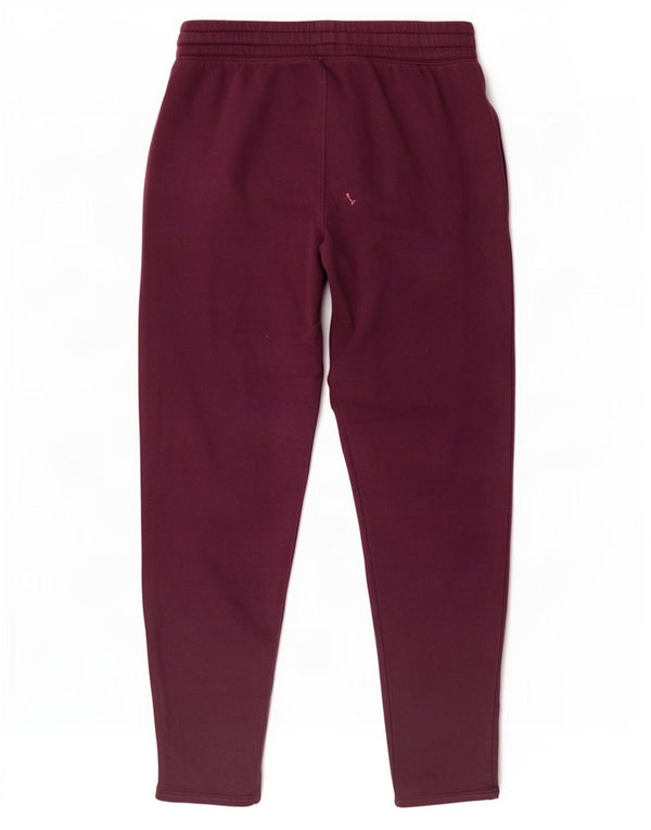Pantaloni de trening grafic Under Armour pentru femei UK 14 Medium Maroon Bumbac