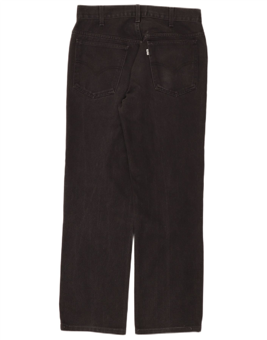 Blugi drepti pentru femei Levi's W32 L28 bumbac negru