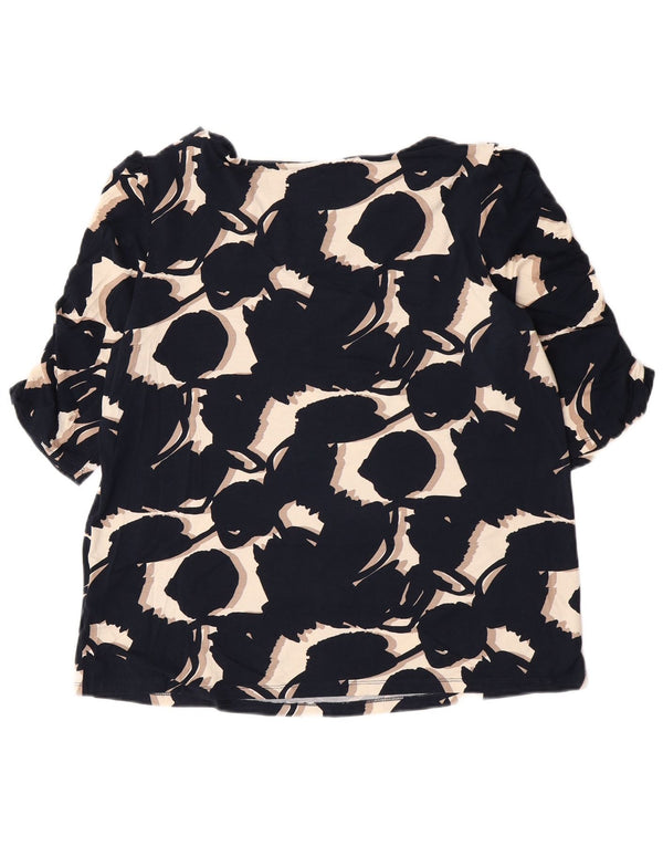 Bluză pentru femei Phase Eight UK 18 XL Viscoză florală bleumarin