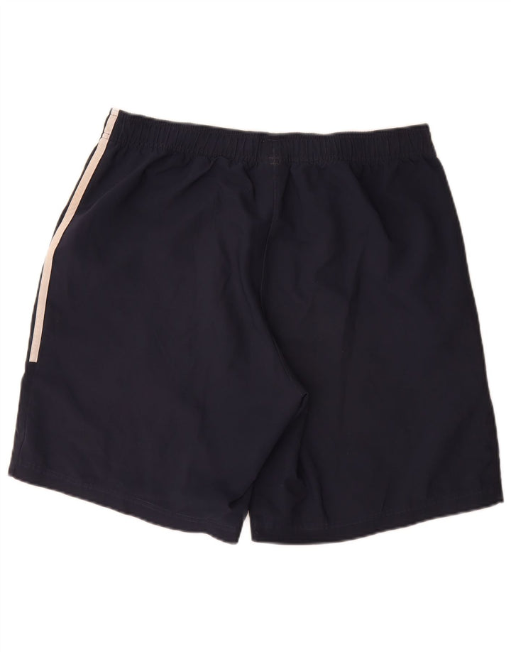 Pantaloni scurți sport pentru bărbați Adidas, mari, albastru, poliester