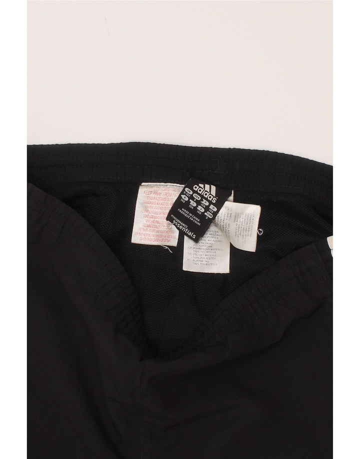 Pantaloni scurți sport adidas Climalite pentru băieți 9-10 ani poliester negru