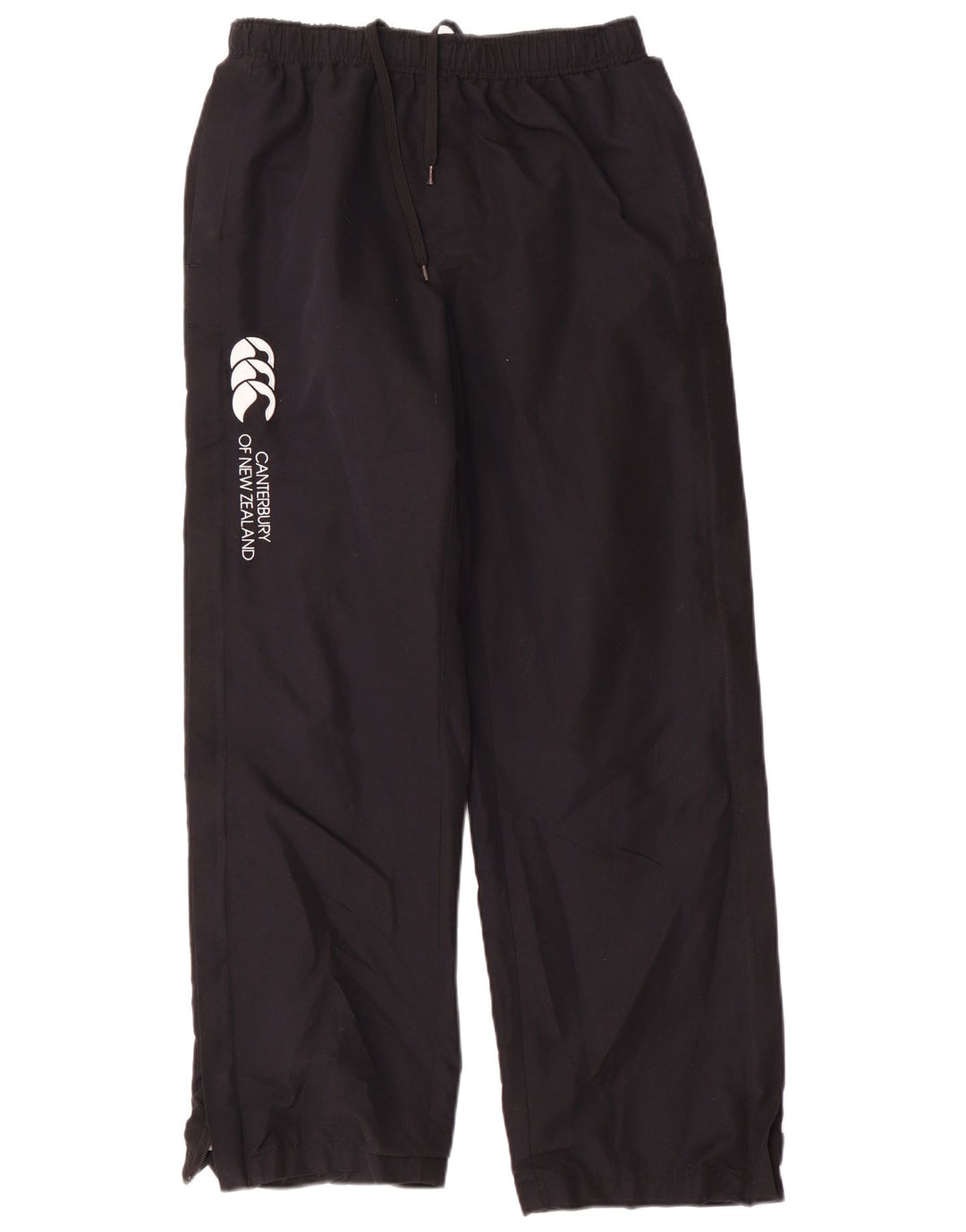 Pantaloni Windbreaker cu grafic pentru femei Canterbury UK 12 Poliester mediu negru