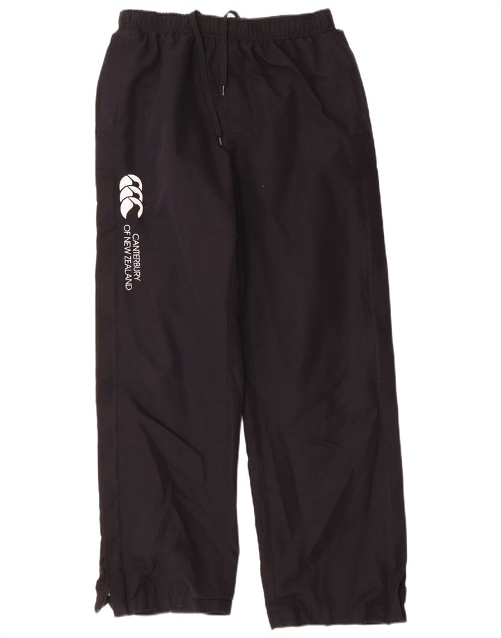 Pantaloni Windbreaker cu grafic pentru femei Canterbury UK 12 Poliester mediu negru