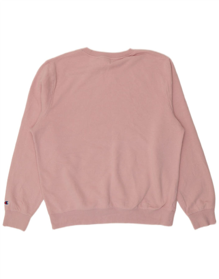 Pulover grafic pentru bărbați Champion, bumbac roz 2XL
