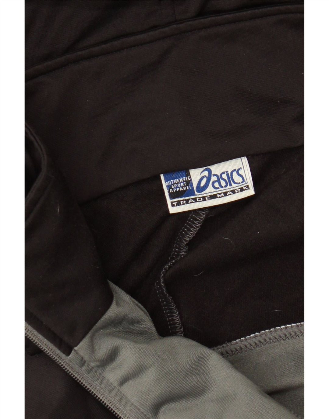 Pulover ASICS pentru bărbați, cu fermoar, XL, gri Colorblock