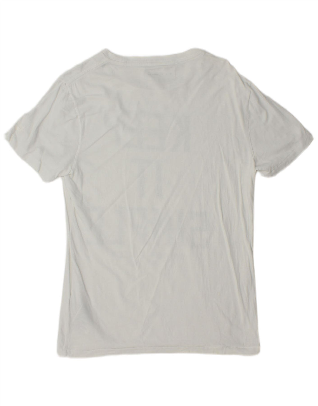 Tricou grafic pentru bărbați Gas Top mic Bumbac alb