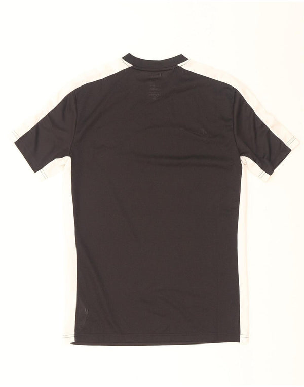 Tricou Nike Dri Fit Slim Fit Top Mediu Negru Poliester Colorblock