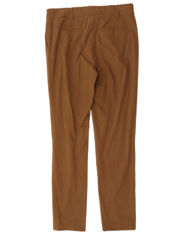 Massimo Dutti Pantaloni chino pentru femei L32 L30 bumbac bej