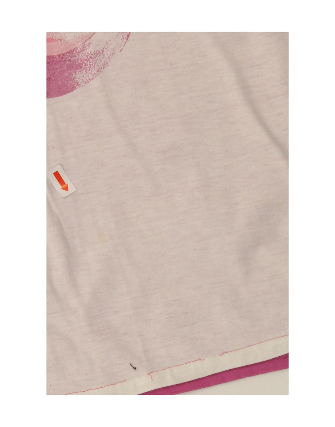 ELLESSE Womens Crop Graphic Vest Top UK 14 Medium Pink Colourblock Vintage Ellesse and Second-Hand Ellesse from Messina Hembry 