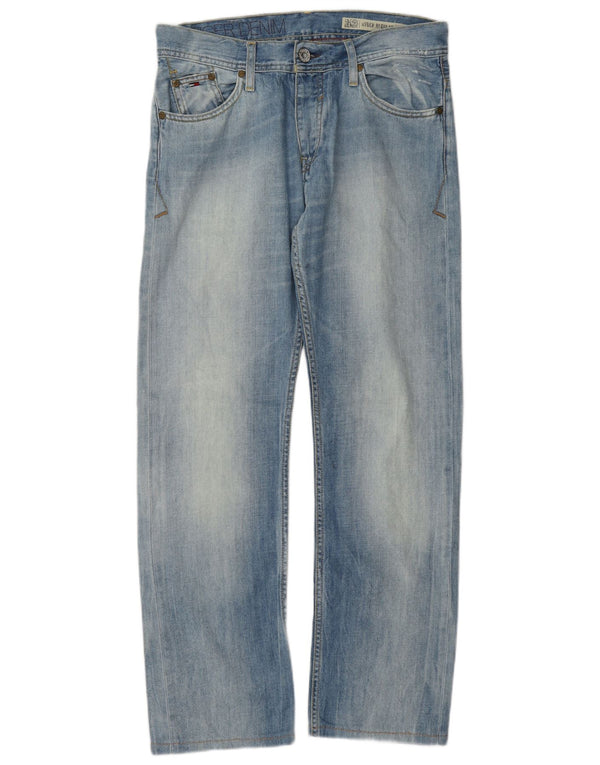 Blugi Tommy Hilfiger Ryder Regular Straight pentru femei W30 L30 Bumbac albastru