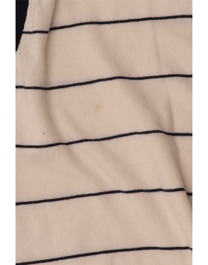 Vestă Vintage pentru bărbați, mare, cu dungi albe