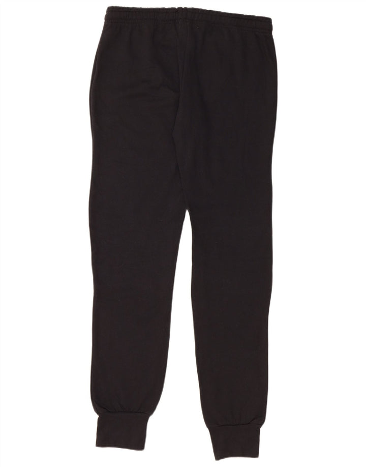 Pantaloni de trening Kappa pentru femei Joggeri mari, negru, bumbac