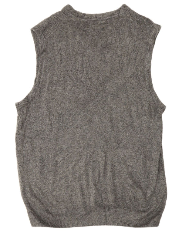 Dockers Vest pentru bărbați Tank Top mare gri acrilic pete