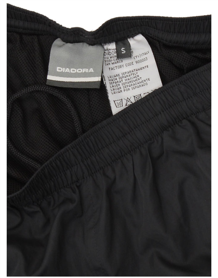 Pantaloni de trening Diadora pentru femei UK 10 Mici, gri, poliester color bloc