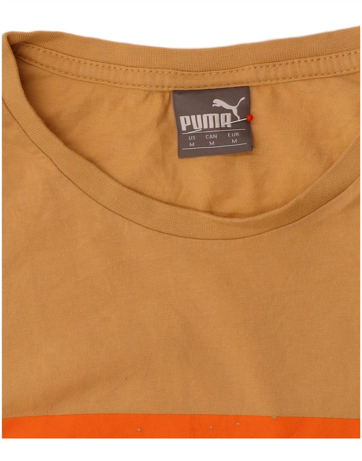 Tricou grafic Puma pentru bărbați Top Mediu Galben