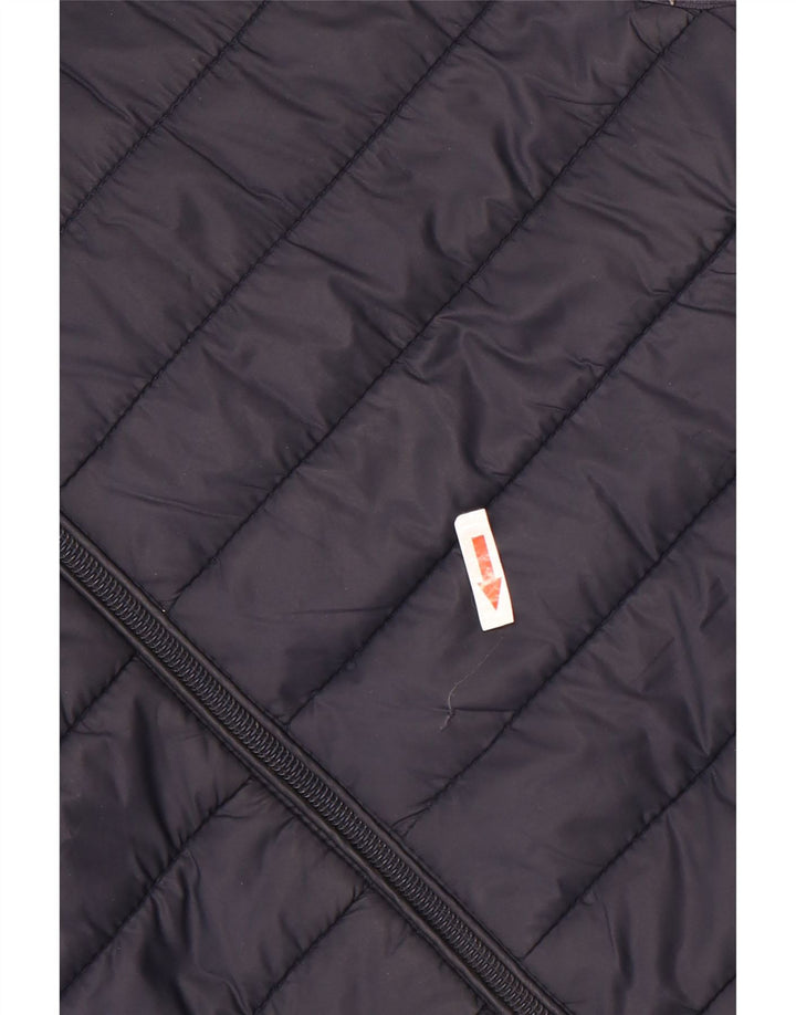 Gilet căptușit pentru bărbați Zara UK 40 mare, albastru, poliester