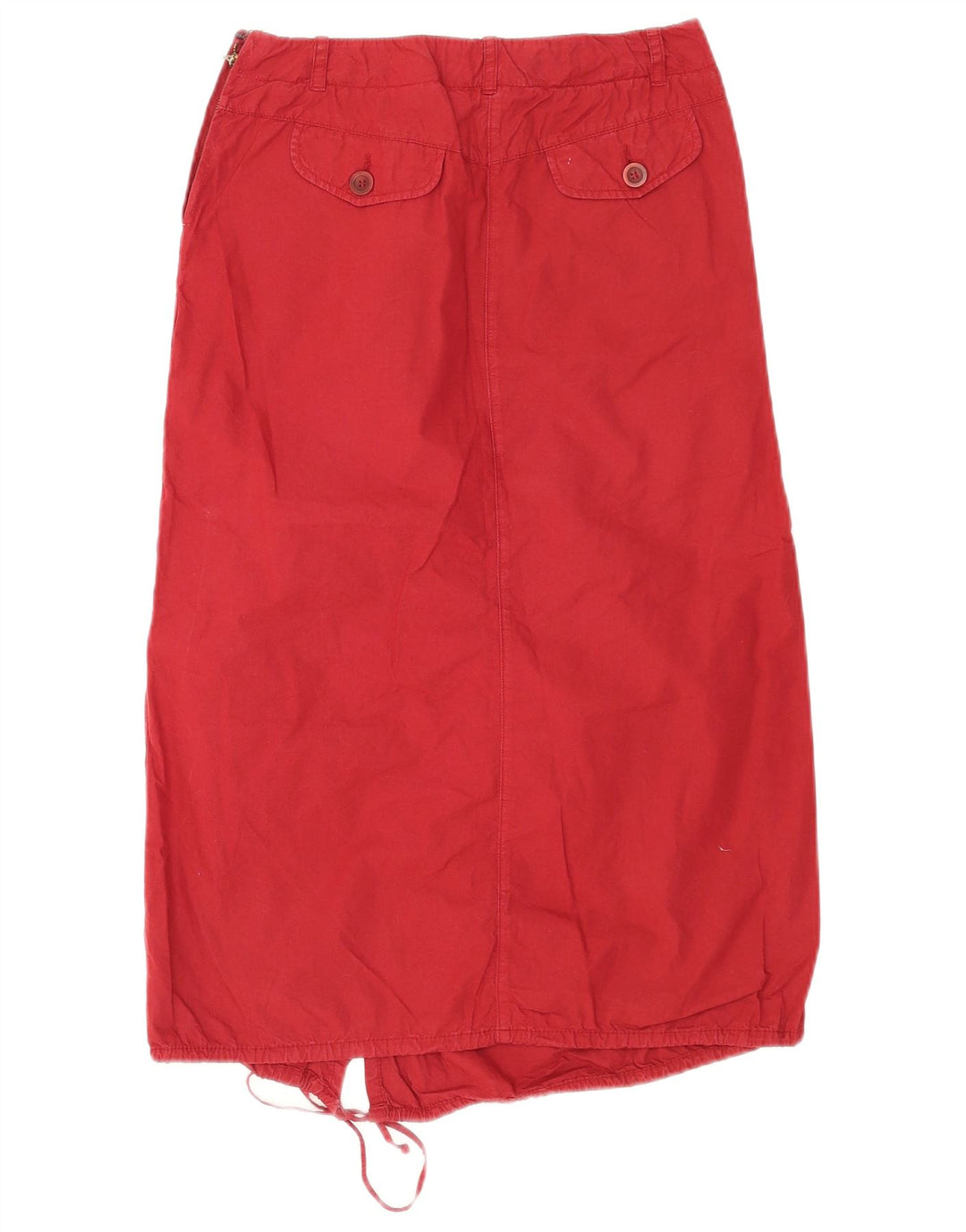 Max & Co. Fusta midi pentru femei UK 6 Small W26 Bumbac roșu