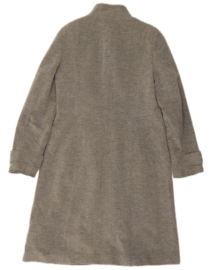 Pardesiu pentru femei Laura Ashley UK 14 mare lână gri