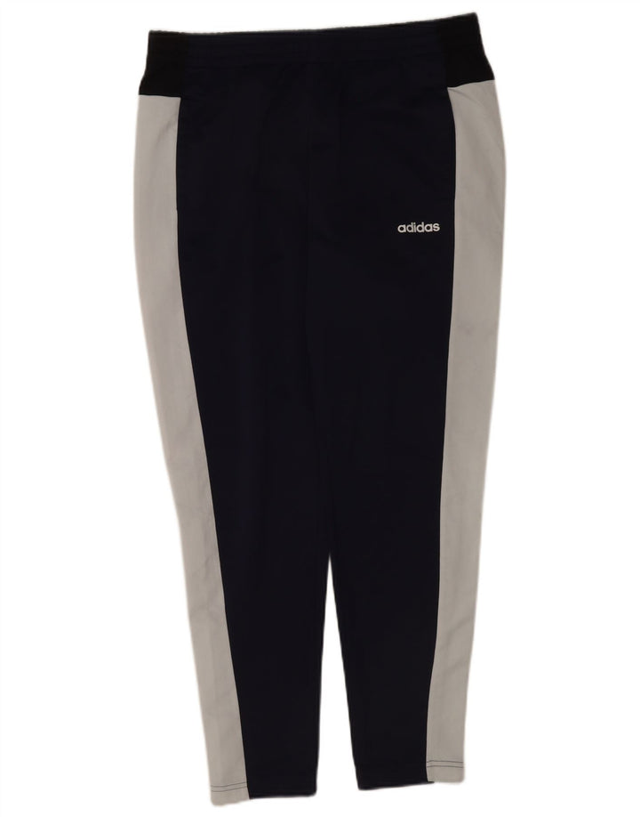 Leggings pentru femei Adidas UK 14 Medium bleumarin poliester color bloc