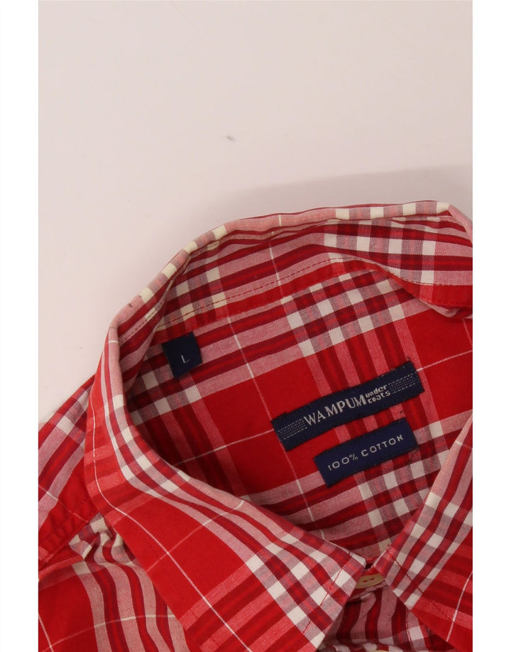Cămașă pentru bărbați Wampum, mare, roșu, din bumbac